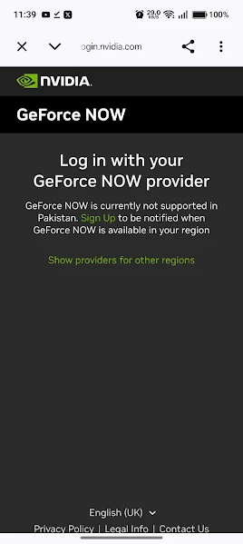 NVIDIA Cloud Gaming on Android